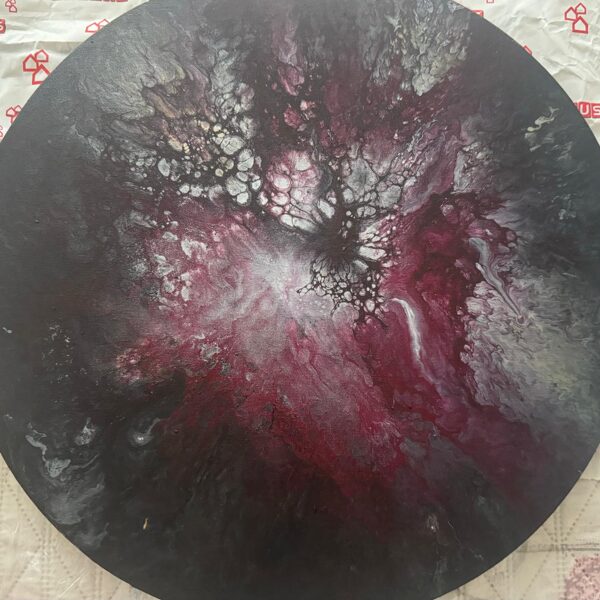 31-Purple Moon-2024 - diameter 40cm