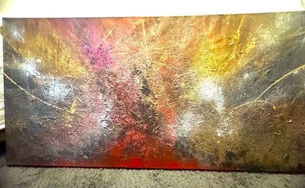 1-1-Glowing Vulcano -2024-100cmx50cm