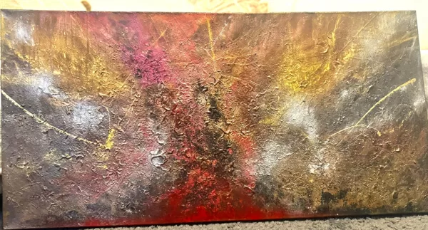 1-4-Glowing Vulcano -2024-100cmx50cm