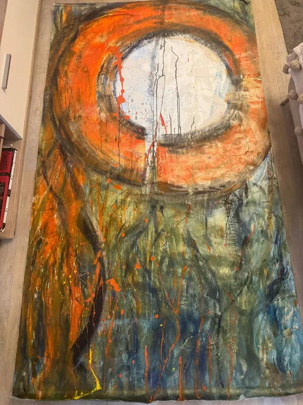 16-2-Fire within us-2025 -120/210cm