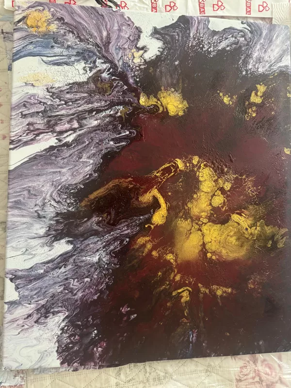 23-3- Time Flow-Fall -2025 -60-50 cm
