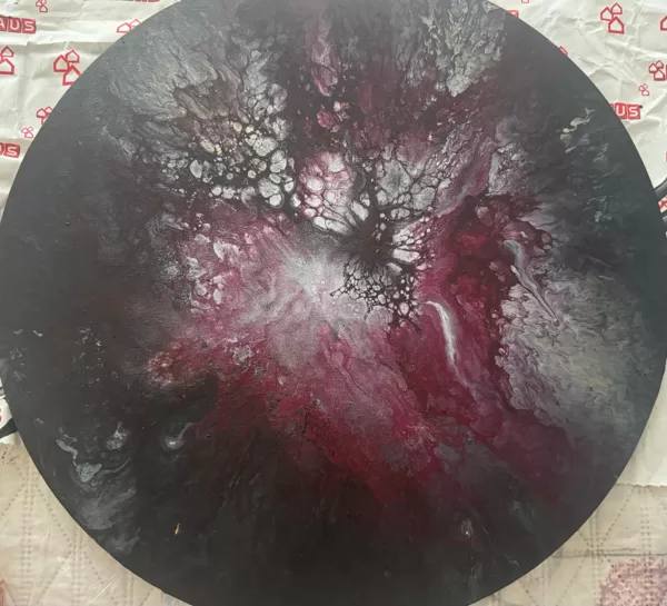 31-Purple Moon-2024 - diameter 40cm