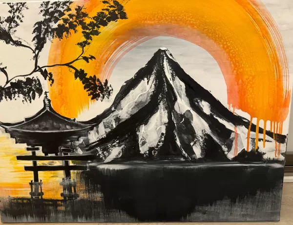 34. Sunrise - 2025 - 80/60cm